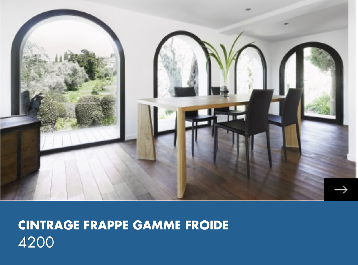 cintrage frappe gamme froide 4200