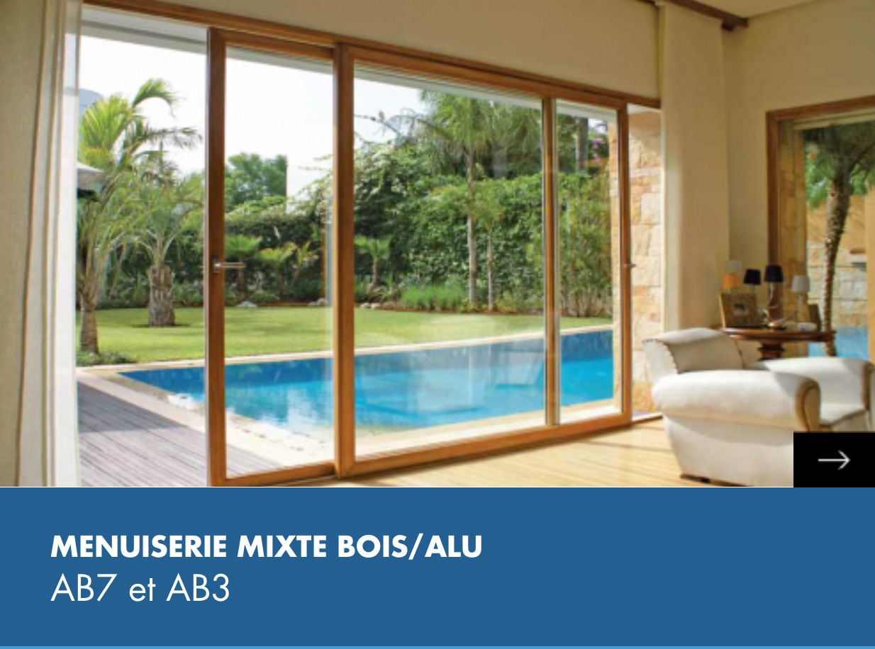 menuiserie mixte bois alu